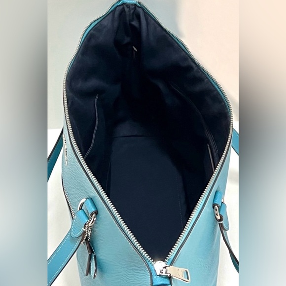 COACH Turquoise Women's Tote Bag - Picture 7 of 14